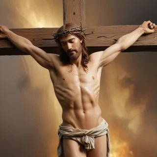 pics of jesus on the cross