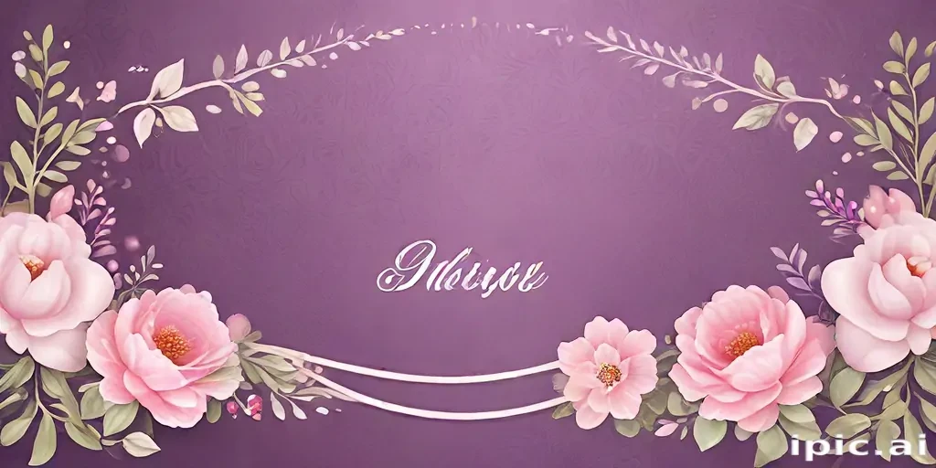 background of wedding card