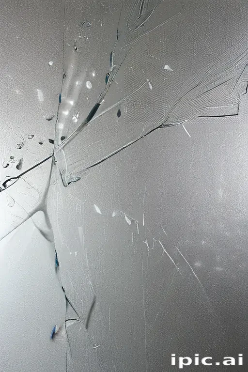 broken glass overlay