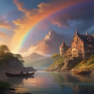 rainbow backgroud