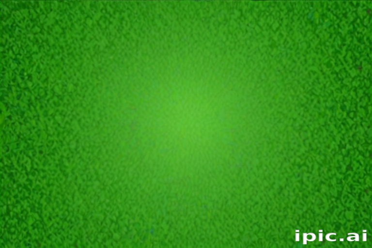 Vibrant Green Background with Subtle Texture and Depth for Creative Use