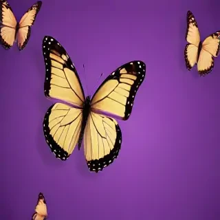 butterfly purple background