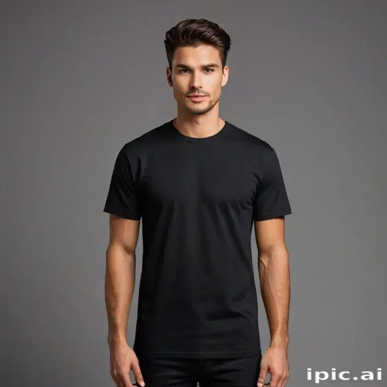 black tee png
