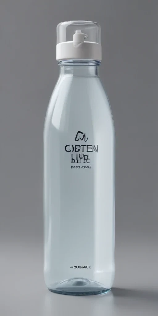 water bottle mockup