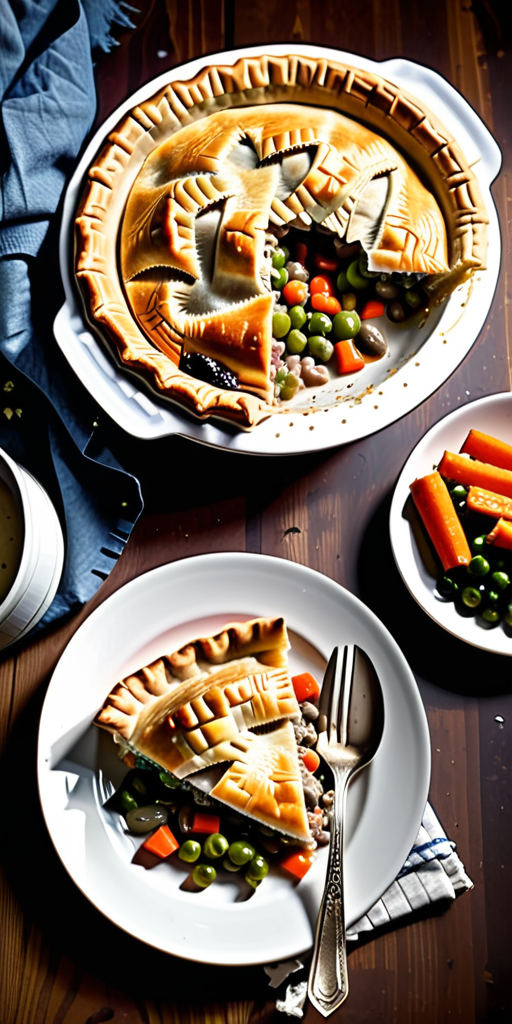 what goes with pot pie