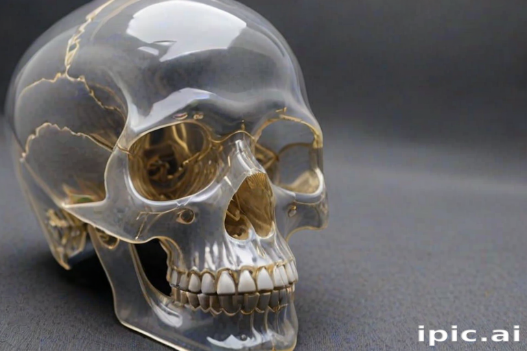 transparent skull