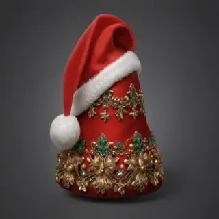 christmas hat no background