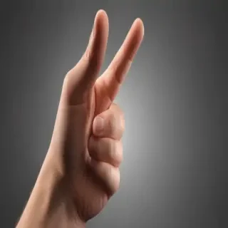 pointing finger png