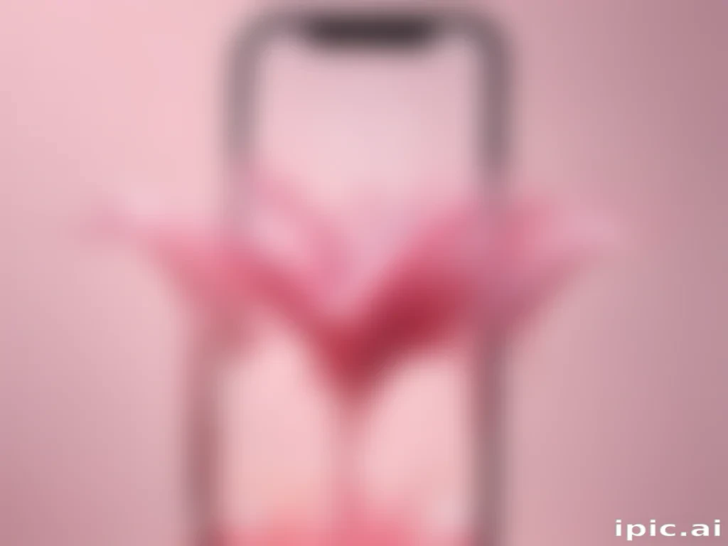 light pink phone wallpaper