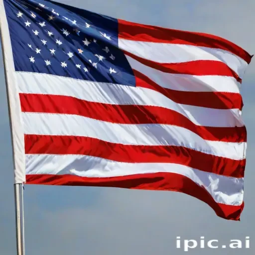 american flag waving png
