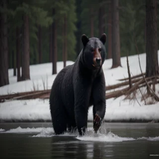 black bear wallpaper