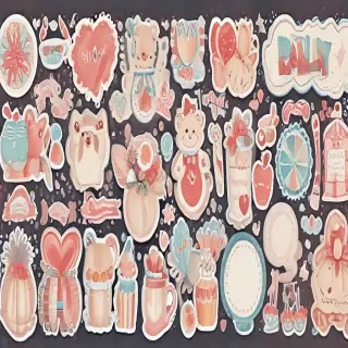 scrapbook stickers png