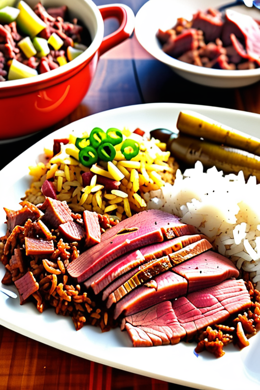 rice and corned beef puerto rican
