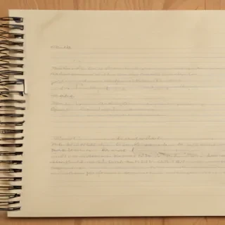 notebook page background