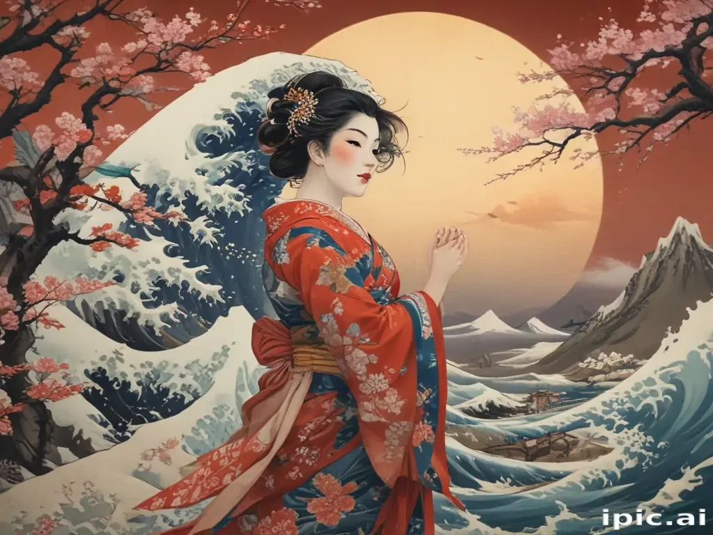 ukiyo e wallpaper
