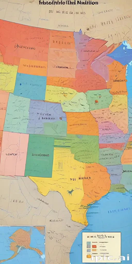 map of usa states