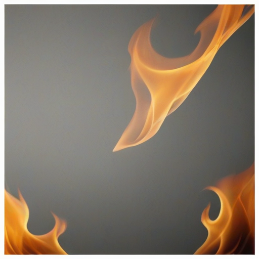 fire clear background