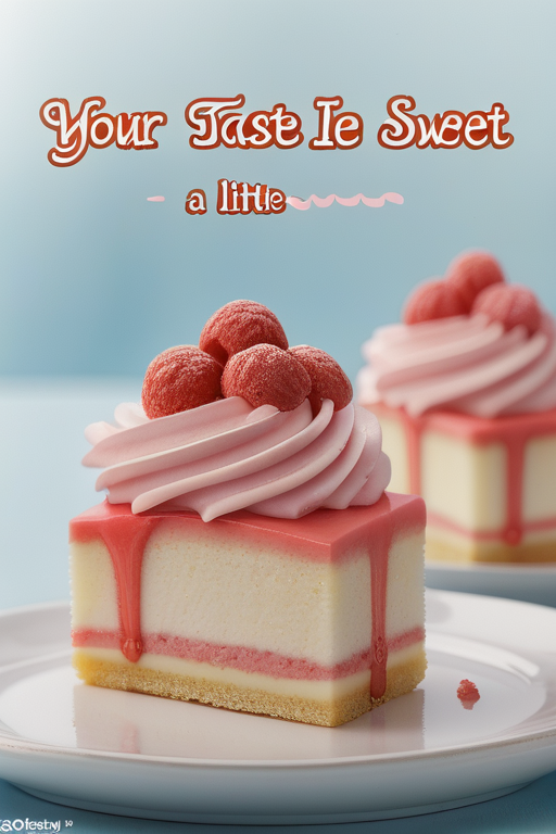 your taste is a little sweet