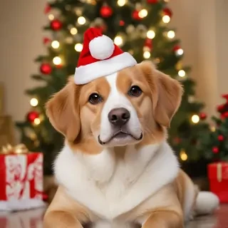 dog pictures christmas
