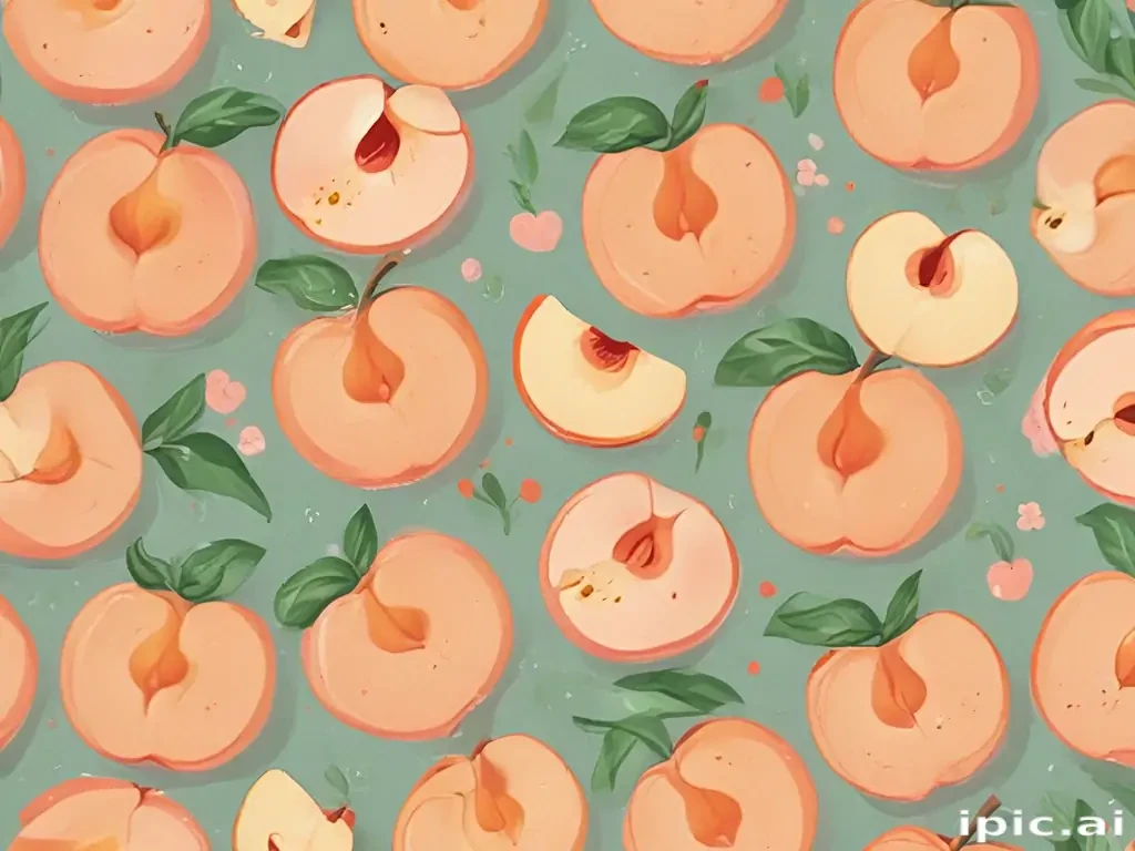 cute peach background