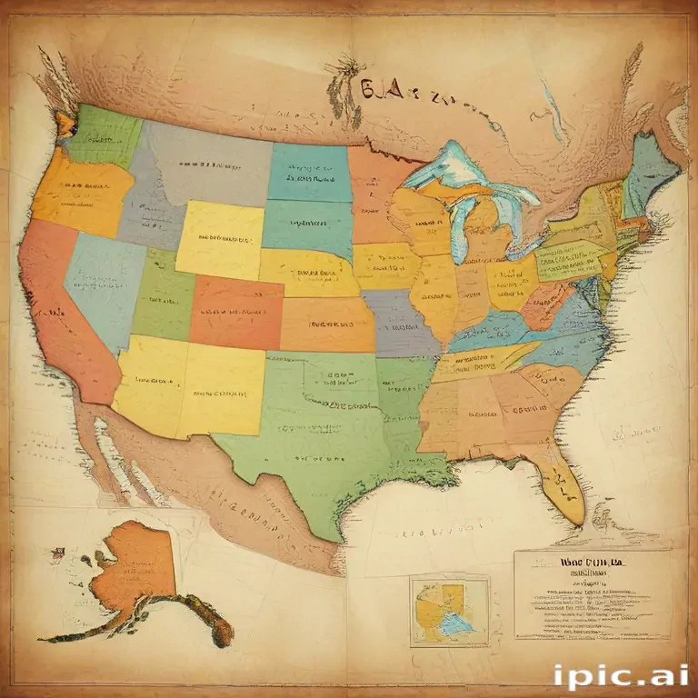 map of usa