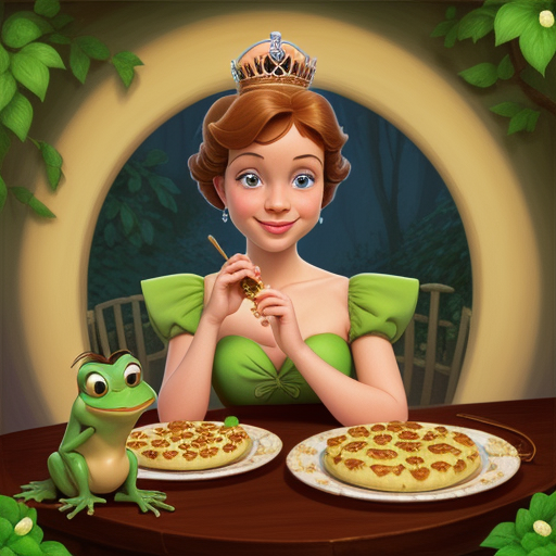 the princess and the frog food