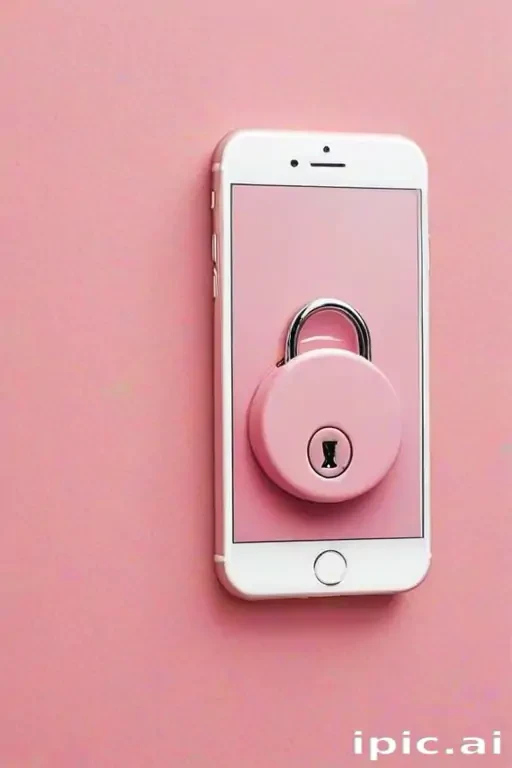 pink lock screen