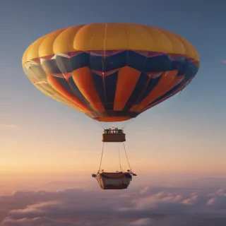 hot air balloon png