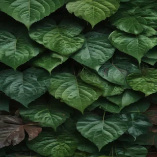 background leaves