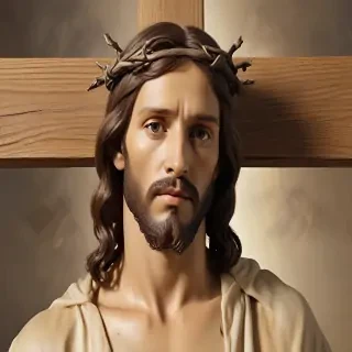 picture of jesus on cross