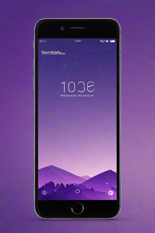 purple lockscreen