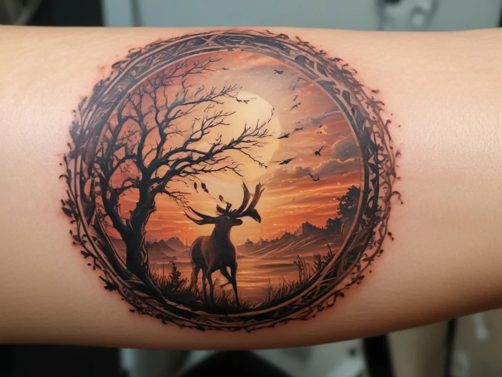 background tattoo