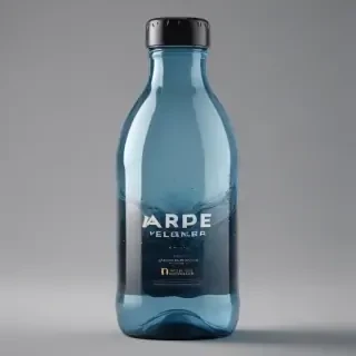 water bottle mockup