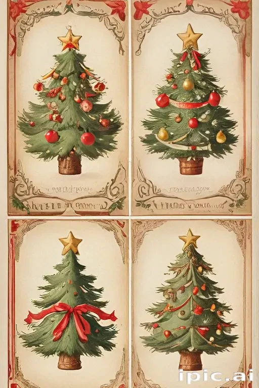 free printable vintage christmas pictures