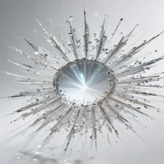 sparkles white background