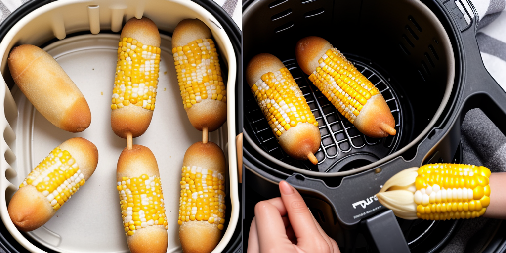 how to cook mini corn dogs in air fryer