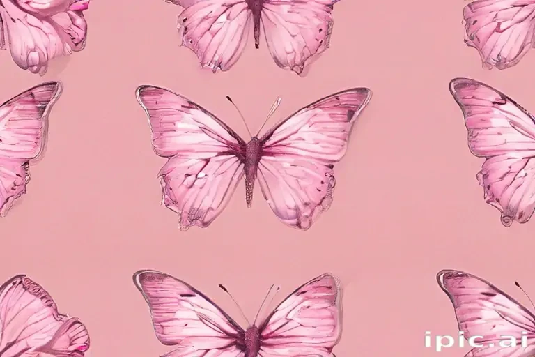 butterfly pink