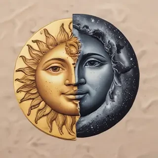 sun and moon