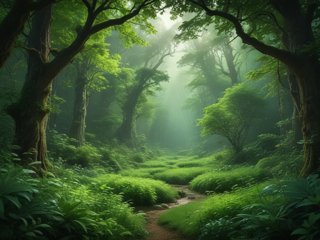 green background aesthetic