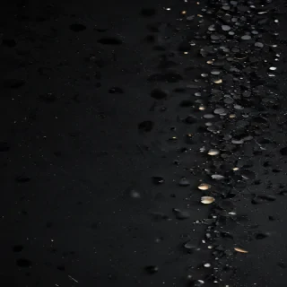 black background with glitter