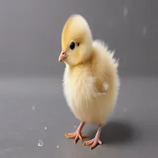 transparent chick