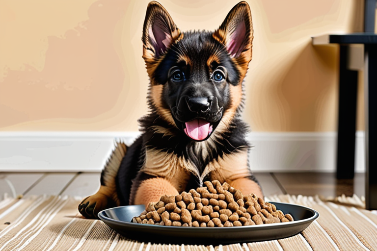 best puppy food for german shepherd