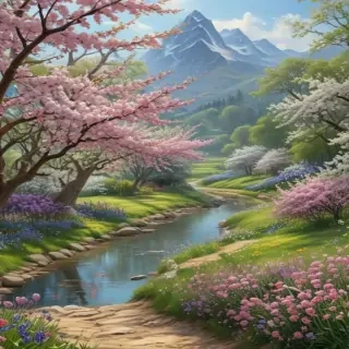 spring wallpaper phone