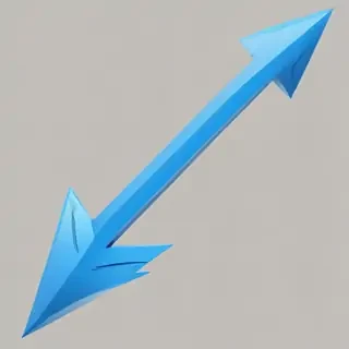 blue arrow png