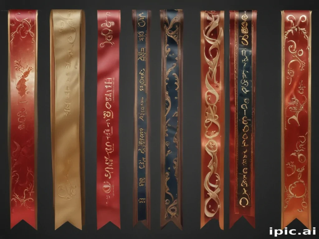 ribbon banners