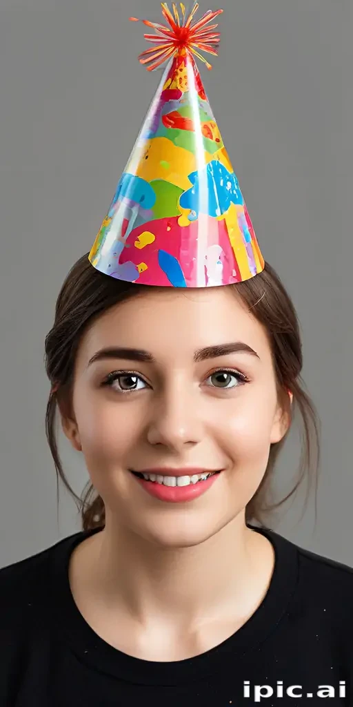 transparent background birthday hat