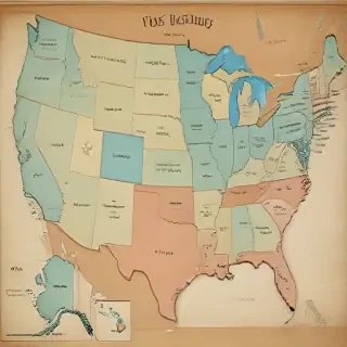 u.s. map