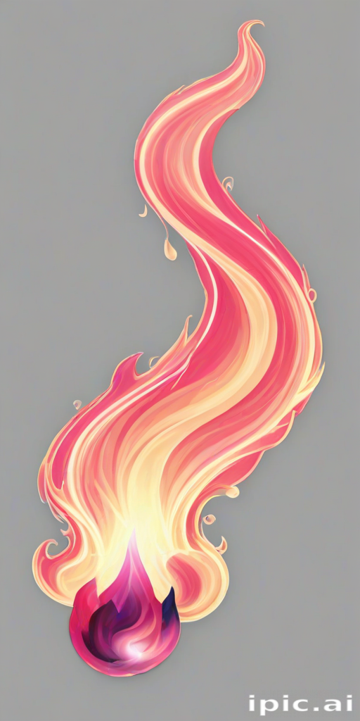 pink flames png