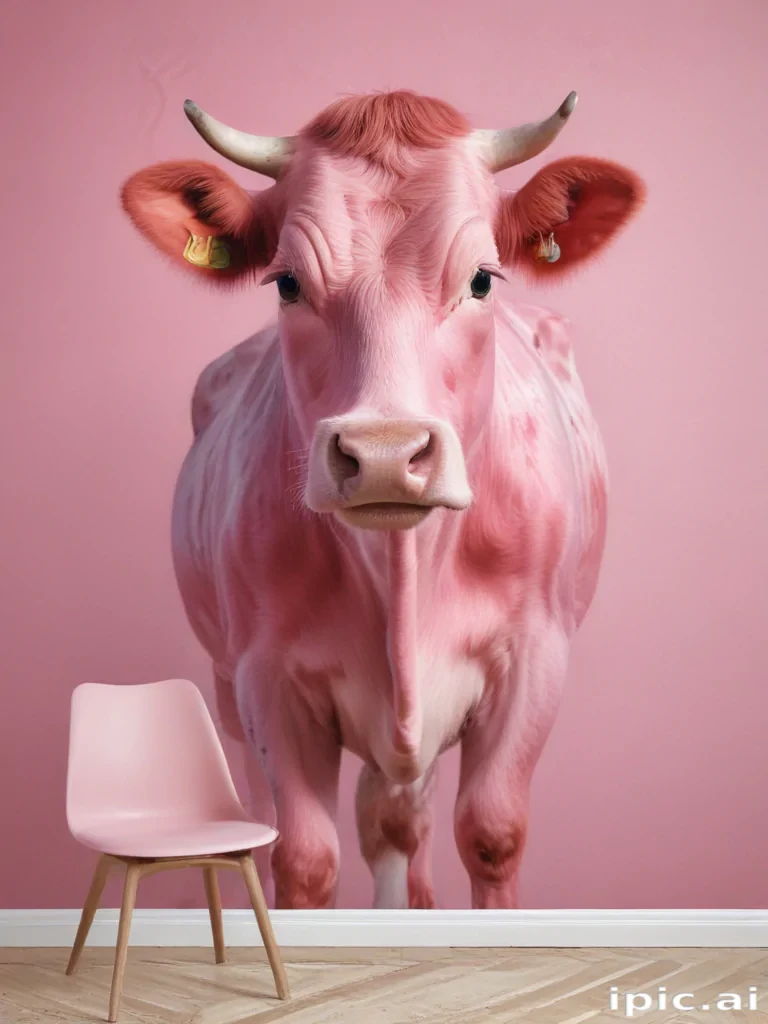 pink cow print wallpaper