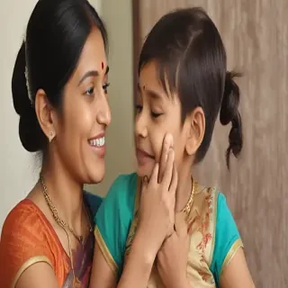 indian mom and son